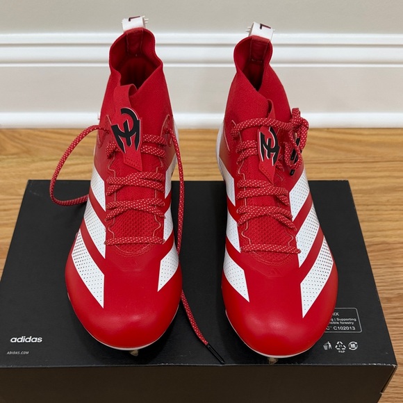 Adidas - Adizero Impact + PE  Men size 10 cleat:comes with box, no lid brand new - Picture 2 of 7